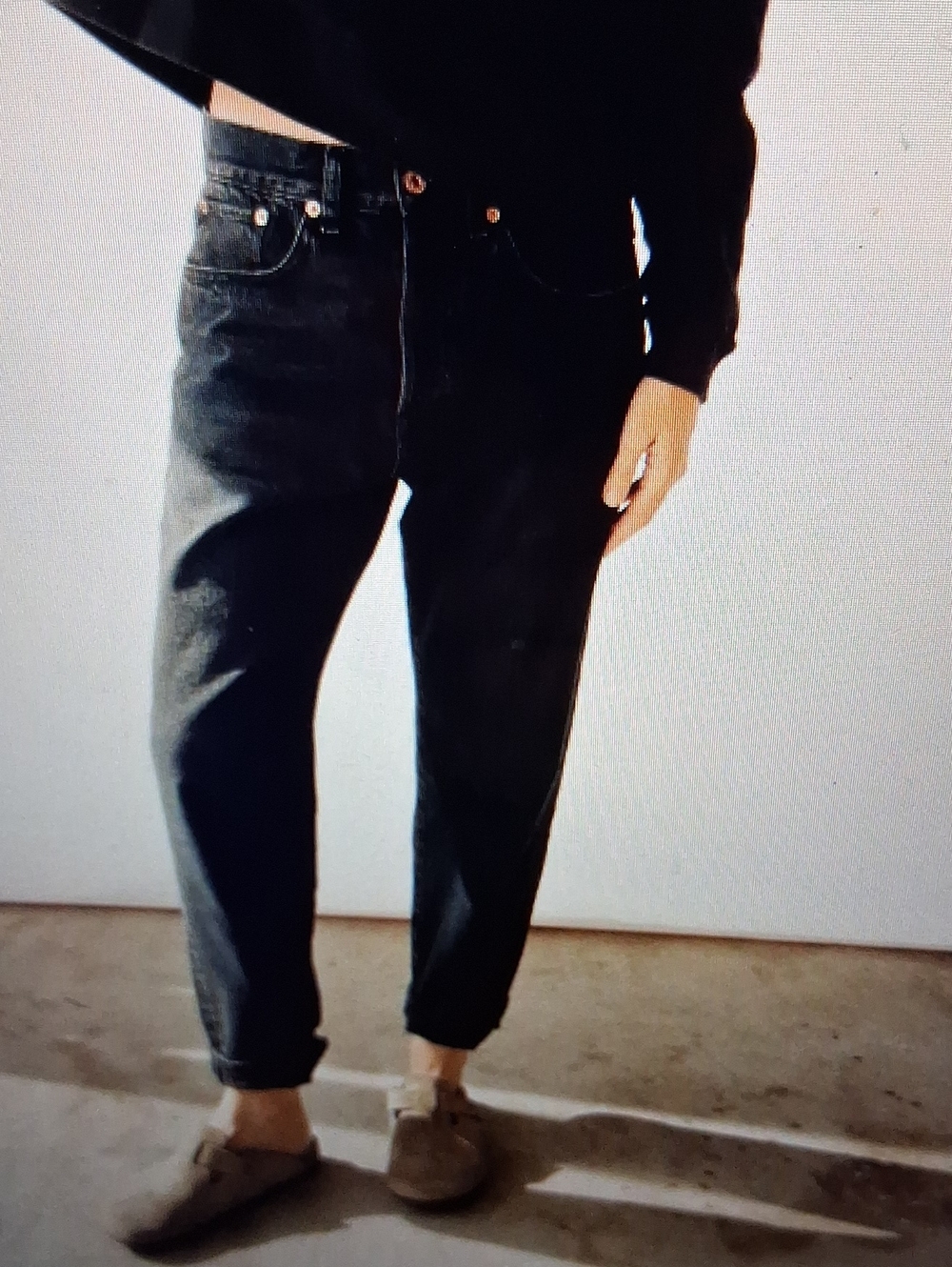 Hey Gang The Loose Crop Washed Black 27